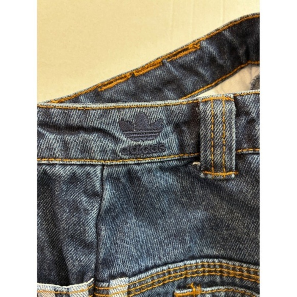 Adidas x Ivy Park Denim Hi Cut Knickers Dark Wash Blue XS Beyonce Collaboration - Picture 8 of 10